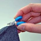 Micro Scissors Blue - Canary - total length 35mm