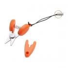 Micro Scissors Orange - Canary - total length 35mm