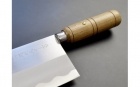関鍔蔵作　中華包丁7インチ（175mm)