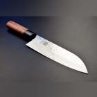2 Knife Set: Chinese kitchen knife 7-inch by Seki Tsubagura(175mm)    /   KIWAMI Santoku Knife 165mm