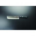 2 Knife Set: V Gold Black Plywood Santoku Kitchen Knife 165mm   &   V Gold Black Plywood Thin Blade Knife 165mm