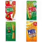 PRETZ 4SET (salad flavor, tomato flavor, roasted salted butter flavor, chicken flavor) ,Japanese sweets, cookies, candy, pretzels, glico *Includes pork ingredients