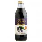 ワイナリーこだわりのグレープミックス 黒の果実1000ml、ぶどうジュース、フルーツジュース、果物、日本産、果汁100％